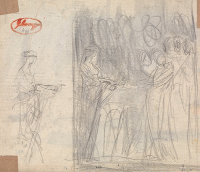 Iniziazione di una ninfa rustica da George Romney
